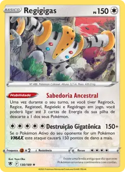 Carta Regigigas da coleção Astral Radiance