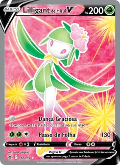 Carta Hisuian Lilligant V da coleção Astral Radiance