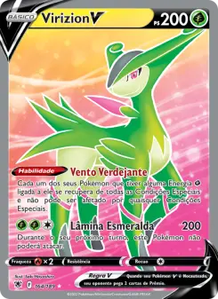 Carta Virizion V da coleção Astral Radiance