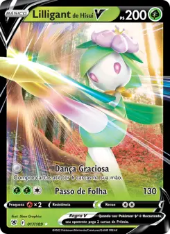 Carta Hisuian Lilligant V da coleção Astral Radiance