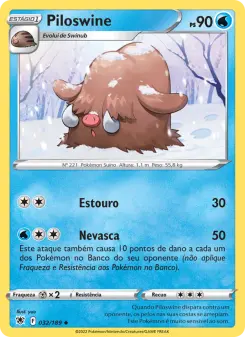 Carta Piloswine da coleção Astral Radiance