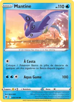Carta Mantine da coleção Astral Radiance