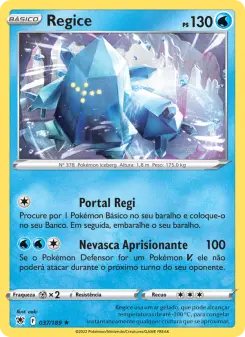 Carta Regice da coleção Astral Radiance