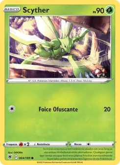 Carta Scyther da coleção Astral Radiance
