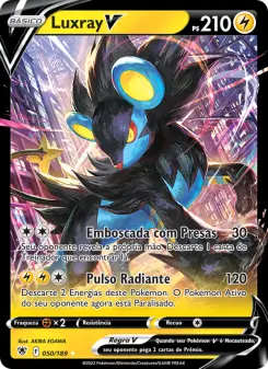 Carta Luxray V da coleção Astral Radiance