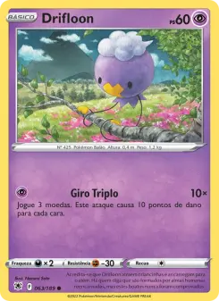 Carta Drifloon da coleção Astral Radiance