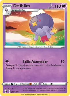 Carta Drifblim da coleção Astral Radiance