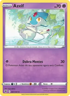 Carta Azelf da coleção Astral Radiance