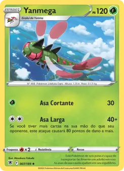 Carta Yanmega da coleção Astral Radiance