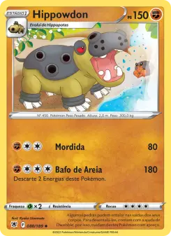 Carta Hippowdon da coleção Astral Radiance