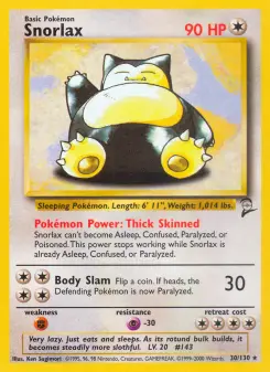 Carta Snorlax