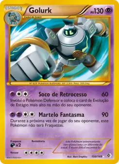 Cartas de Golurk