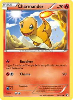Carta Charmander da coleção Boundaries Crossed