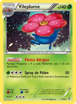 Carta Vileplume