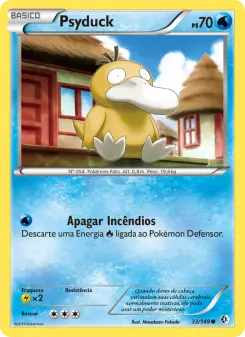 Carta Psyduck da coleção Boundaries Crossed