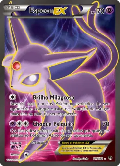 Carta Espeon EX da coleção BREAKpoint
