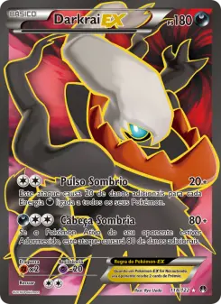 Carta Darkrai EX da coleção BREAKpoint