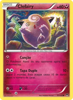 Carta Clefairy da coleção BREAKpoint