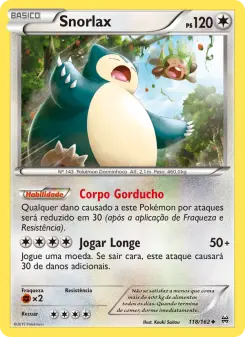 Carta Snorlax