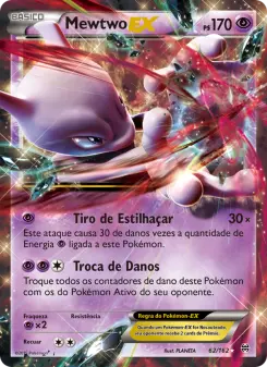 Carta Mewtwo EX
