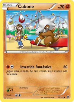 Carta Cubone da coleção BREAKthrough
