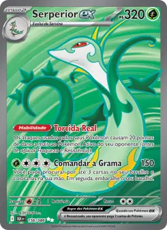 Carta Serperior ex da coleção Black Bolt