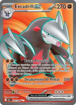 Carta Excadrill ex da coleção Black Bolt