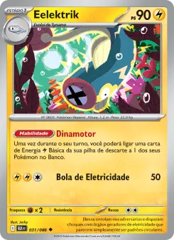 Carta Eelektrik da coleção Black Bolt
