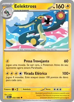 Carta Eelektross da coleção Black Bolt