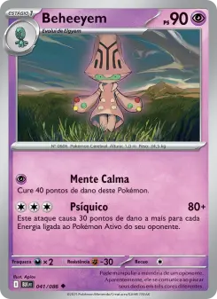 Carta Beheeyem da coleção Black Bolt