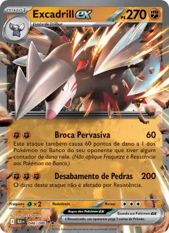 Carta Excadrill ex da coleção Black Bolt