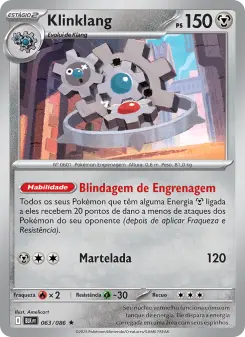 Carta Klinklang da coleção Black Bolt
