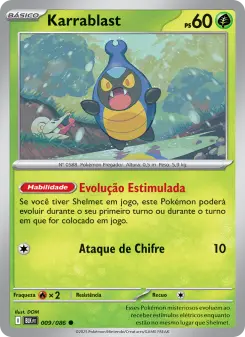 Carta Karrablast da coleção Black Bolt