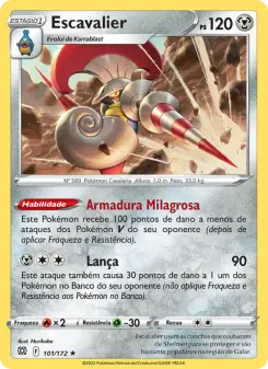 Carta Escavalier da coleção Brilliant Stars