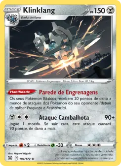 Carta Klinklang da coleção Brilliant Stars