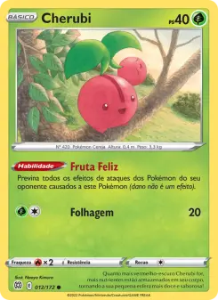 Carta Cherubi da coleção Brilliant Stars