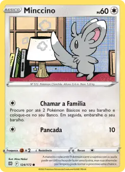 Carta Minccino da coleção Brilliant Stars