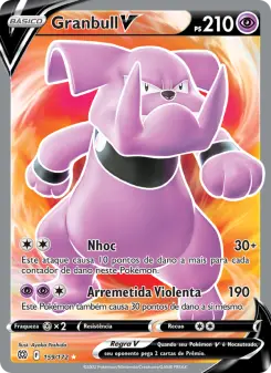 Carta Granbull V da coleção Brilliant Stars