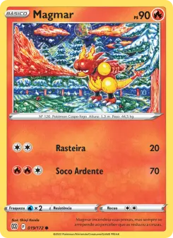 Carta Magmar da coleção Brilliant Stars