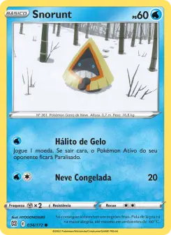 Carta Snorunt da coleção Brilliant Stars