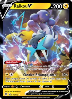 Carta Raikou V da coleção Brilliant Stars