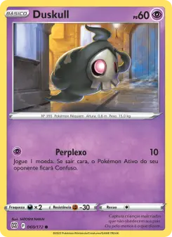 Carta Duskull da coleção Brilliant Stars