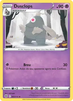 Carta Dusclops da coleção Brilliant Stars