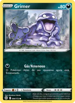 Carta Grimer da coleção Brilliant Stars