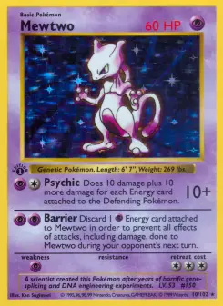 Carta Mewtwo