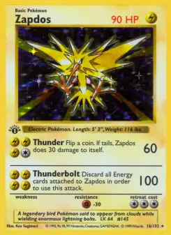 Carta Zapdos