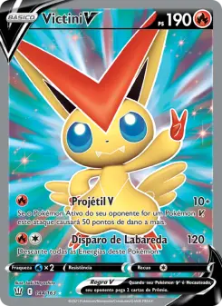Carta Victini V da coleção Battle Styles
