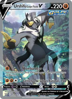 Carta Rapid Strike Urshifu V da coleção Battle Styles