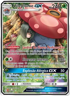 Carta Vileplume GX
