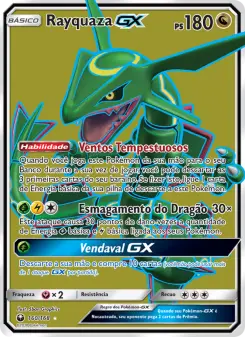 Carta Rayquaza GX